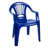 Кресло пластиковое Луч арт.101053-С (синий)
