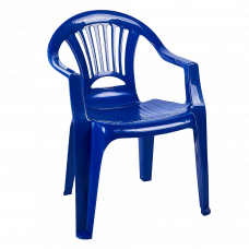 Кресло пластиковое Луч арт.101053-С (синий)