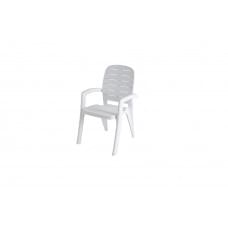 Кресло пластиковое Прованс арт.3728-МТ001 (белое)