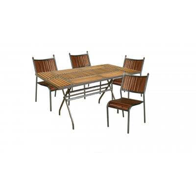 Набор мебели Бетта  арт.B573/4-МТ001 серый, коричневый,