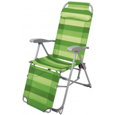 Кресло -шезлонг Ника К3 арт.К3/З серый зеленый, без м/э