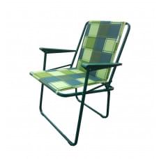 Кресло складное Фольварк жесткое арт.с564/66, зеленый,зеленый, без м/э