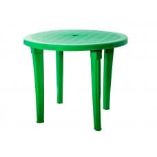 Стол пластиковый  арт.СП1-МТ015 круглый (зеленый)