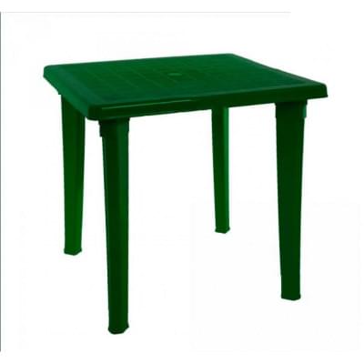 Стол пластиковый  арт.СП-МТ008 квадратный (темно-зеленый)