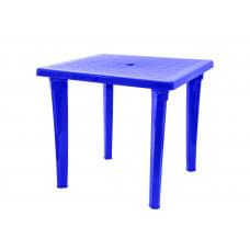 Стол пластиковый  арт.СП-МТ016 квадратный (синий)