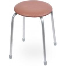 Табурет  Классика-2 арт.ТК02/М (круглое сиденье), малиновый