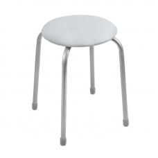 Табурет  Классика-2 арт.ТК02/СС (круглое сиденье), светло-серый