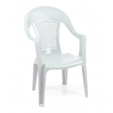 Кресло пластиковое Фламинго арт.ФЛ-МТ001 (белое)