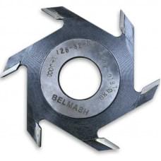Фреза пазовая BELMASH 125х32х6 мм, с переходным кольцом 32/30мм