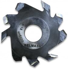 Фреза пазовая с подрезающими зубьями BELMASH 125х32х4 мм с переходным кольцом 32/30 мм