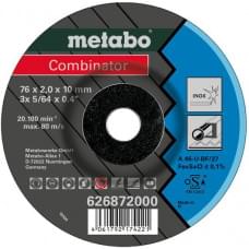 Отрезной диск Combinator 76x2,0x10 мм, нержавеющая сталь, TF 42 Metabo