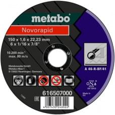 Отрезной диск Metabo Novorapid 150 x 1,6 x 22,23 мм, сталь, TF 41