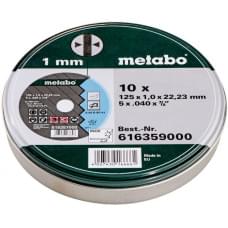 Диск отрезной Metabo по нержавеющей стали (125x22 мм)