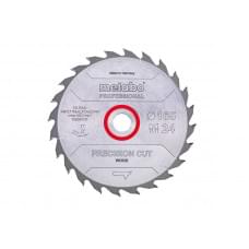 Пильный диск Metabo Precision cut wood professional 165X20 Z24 WZ 20°