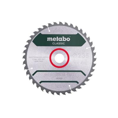 Пильный диск PrecisionCutWood Classic, 235x30 Z40 WZ 15° /B Metabo