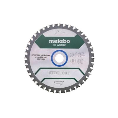 Пильный диск Metabo SteelCutClassic (165x20 Z40 WZ 4°)