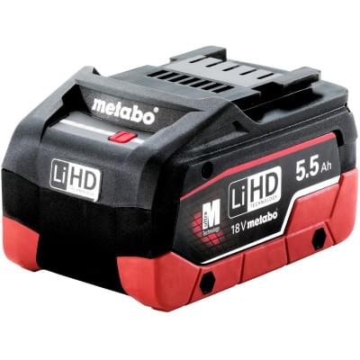 Аккумуляторный блок Metabo LiHD, 18В - 5.5 Ач, 625368000