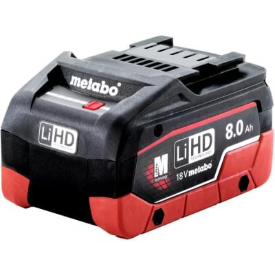Аккумуляторный блок Metabo LiHD, 18В - 8.0 Ач, 625369000