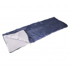 Спальный мешок-одеяло Следопыт Camp, темно-синий